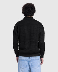 Black patterned Q-ZIP