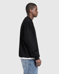 Printed Basic sweatshirt in Black