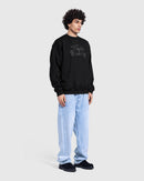 Printed Basic sweatshirt in Black