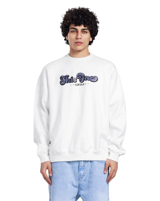 CATCH Midnight Pattern Crewneck Sweatshirt