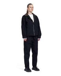 Navy Tracksuit with fur Neck