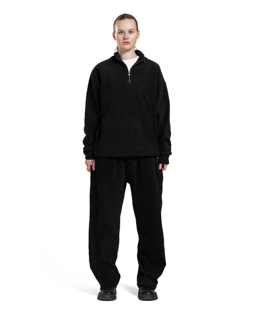 Black Q-ZIP Tracksuit