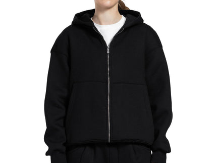 CATCH Black Zip-Up Hoodie