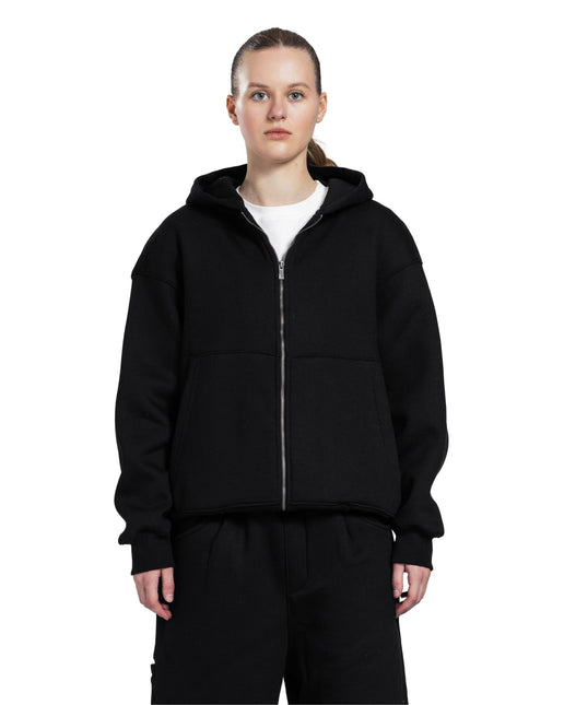 CATCH Black Zip-Up Hoodie
