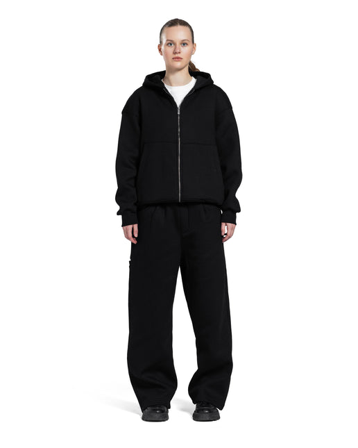 CATCH Black Zip-Up Hoodie