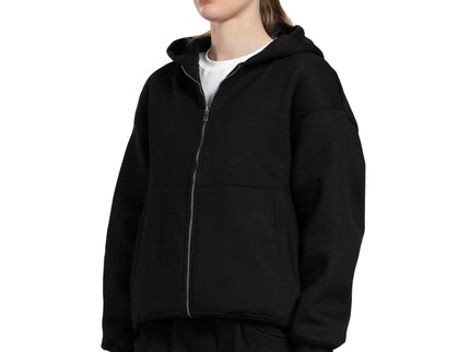 CATCH Black Zip-Up Hoodie