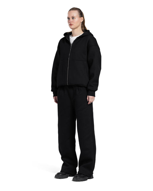 CATCH Black Zip-Up Hoodie