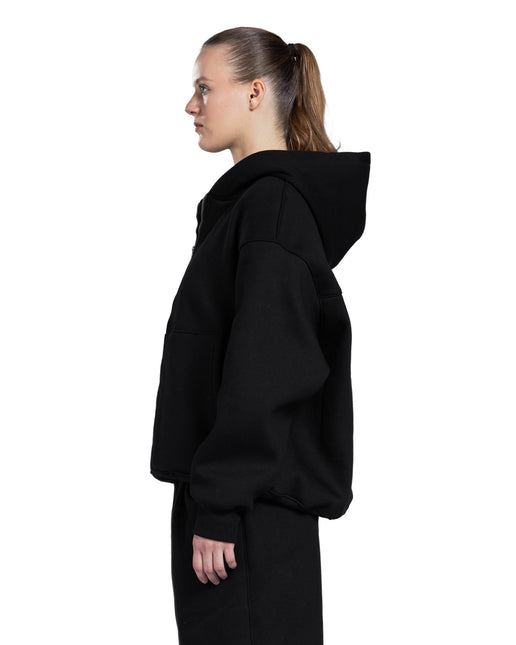 CATCH Black Zip-Up Hoodie