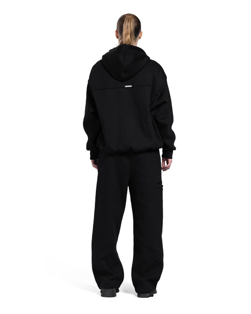 CATCH Black Zip-Up Hoodie