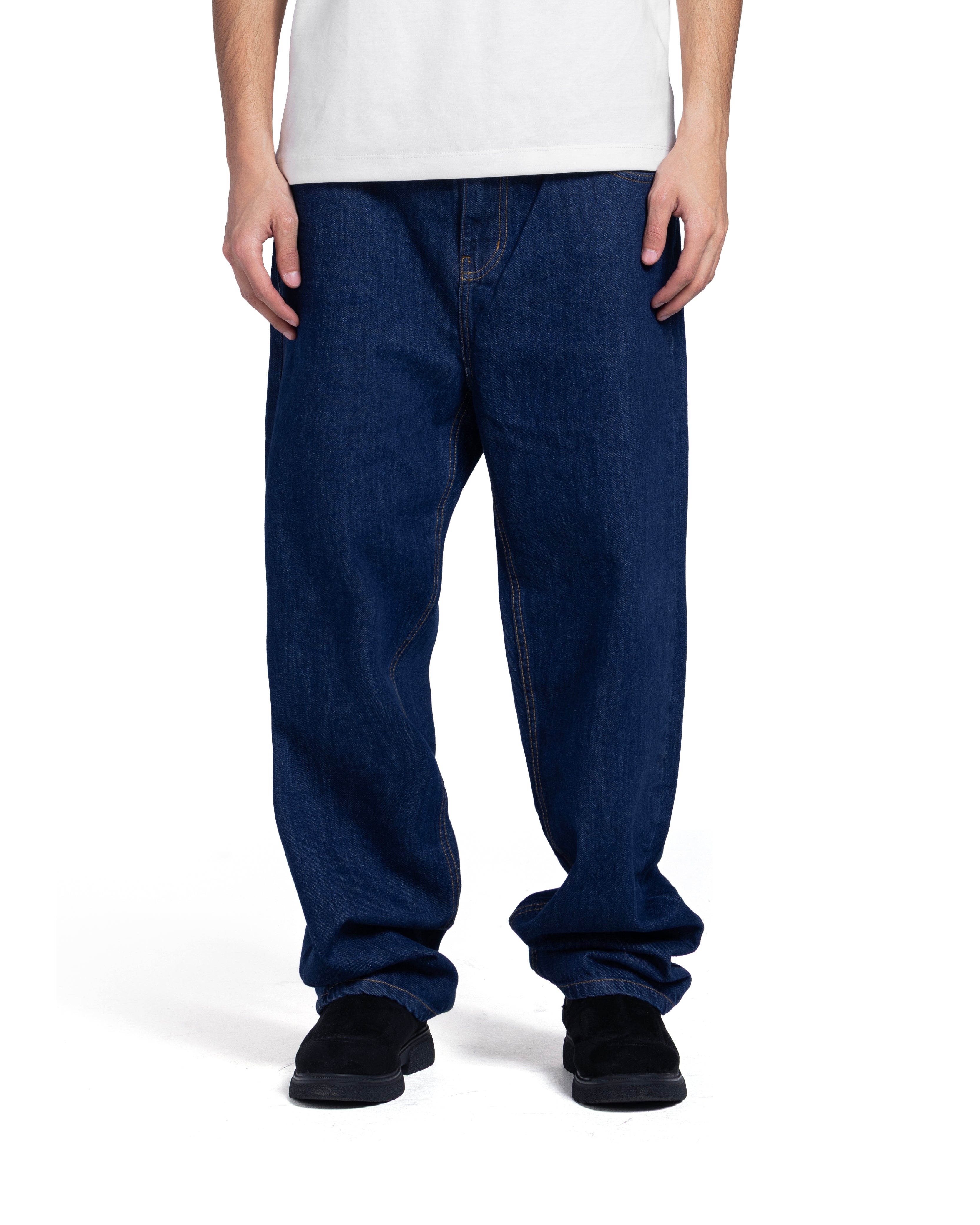 Navy Blue Baggy Denim