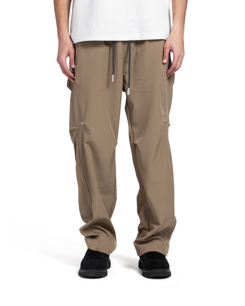 Beige soft cargo pant