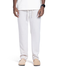 Standard Fit White sweatpants