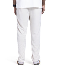 Standard Fit White sweatpants