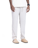 Standard Fit White sweatpants